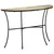 Vidaxl Stranska mizica 110x40x77 cm trden predelan les