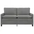 Sofa Tamnosiva 156 x 81 x 87,5 cm Baršun