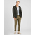 JACK & JONES Muške pantalone 12206198, Maslinaste