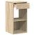 Noćni ormarići s ladicom 2 kom sonoma hrast 35x34x66,5 cm