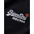 Superdry Majica Essential črna/bela