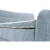 Esposa BOXSPRING POSTELJA 160 cm  x 200 cm , tekstil svetlo modra
