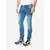 KOROSHI Kavbojke moder denim