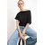 Trendyol Milla Ženska bluza, Crna