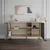 Hanah Home Clara Console Komoda,Smeđa-Siva