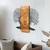 Sogno Forestale -5 BlackWalnut Decorative Wooden Wall Accessory