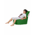 ATELIER DEL SOFA Lazy bag Baton Green