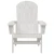 Vrtna stolica 2 pcs Bijelo 82 x 74 x 92 cm Polietilen