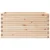 Vrtna sadilica 90x40x45,5 cm od masivne borovine