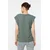 Trendyol Milla Ženska majica TWOSS20TS0021, Zelena