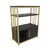Conceptum Hypnose Polica 60?x80x29,6cm Antracit-Zlatna