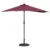 Vrtni suncobran Bordeaux Crvena 294 x 150 x 223 cm