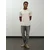 DAN FOX APPAREL Kavbojke Essential Leonhard siv denim