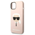 Karl Lagerfeld originalna maska za iPhone 14 6.1 Silicone Karl Head: roza - iPhone 14 - Karl Lagerfeld