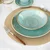 Porcelanski set 12 kosov — Gaya Sand turkizen - W0147