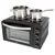 CLATRONIC KK 3786 mini pečica 28L, 2x kuhalnik, (5000115602)