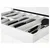 METOD / MAXIMERA Pod.orm.3front/2dnj/1srd/1vis.fiok, bela/Ringhult bela, 80x60 cm