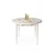 HANAH HOME Trpezarijski sto Rox White Marble White