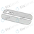 Apple iPhone 5 - zadnje steklene letve (bele)