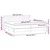 Krevet box spring s madracem LED tamnosivi 200x200 cm tkanina