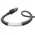Polnilni in podatkovni USB-A v Lightning kabel Baseus Data Cable Display 2 - 2.4A - 1m - cosmic black