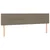 Vidaxl Box spring postelja z vzmetnico taupe 180x200 cm blago