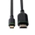 MicroConnect Kabel USB C-HDMI 2.0, 0,5m 4K60Hz, 18Gbps, 4:4:4