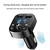 Bluetooth FM Transmiter S5 Usbx2, Crni