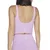 Skechers ženski trening top Goflex Joy Longline Bra Wbr135-Prpw
