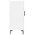 Vidaxl Komoda bela 90x34x80 cm konstruiran les