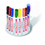 Marker permanent E-400 1mm, set 1/10