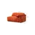 Atelier del Sofa Trosed Flamingo Lounge, 270x105x80cm, Narandžasti