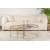 Hanah Home Set stolova za dnevnu sobu Aurum, 80x80x43cm, 60x60x39cm, 2 komada, Zlatne boje