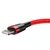 Baseus Cafule Cable USB Lightning 2A 3m (Red) (6953156296299)