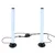 Stone lampe Paco 2/1 RGB/5W/IP20 crne