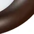 Lindby LED stropna svetilka Florie, rjava, kovina, O 40 cm - Dnevna soba/jedilnica - Sodobni - rjava, bela - Plastika