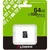 Kingston Micro SD Card 64GB, SDCS3/64GBGBSP class 10
