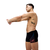 Speedo medley logo aquashort black/blue/red xxl - uk40