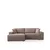 ATELIER DEL SOFA Ugaona garnitura Pirlo Corner Left Brown