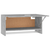 Ormar siva boja betona 70 x 32,5 x 35 cm konstruirano drvo