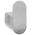 Kopalniški obešalnik Brushed Nickel 322223