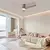 ZEVENTI - LED stropni ventilator BARROSA LED/18W/230V Wi-Fi Tuya + daljinski upravljač