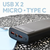 Back up baterija Oxpower PD21 20000mAh crna