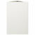 Vrtne sadilice 2 kom bijele trokutaste 50x43x75 cm čelične