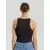 Sinsay - Crop top - crno