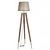 Opviq Podna lampa Stil, 165 cm, E27, Orah