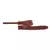 PAS ZA KITARO Ovation Guitar Straps Premium leather ruby red