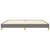 Vidaxl Posteljni okvir brez vzmetnice temno siv 200x200 cm blago