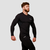 GymBeam Kompresivna majica dugih rukava Mid black
