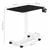 ModernHome mobilni podesivi sto za laptop 70 × 48 cm, visina 71,5–112 cm, crni